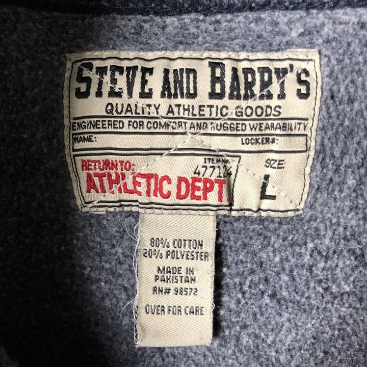 STEVE AND BARRYS UCLA University of California, Los Angeles College Pullover Hoodie, Men's Size L cotton navy blue type Vintage Second Hand