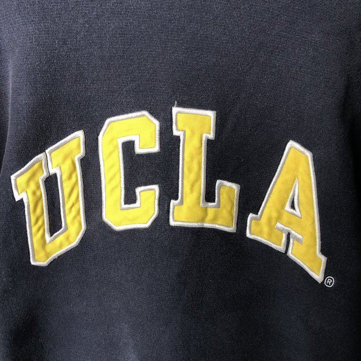 STEVE AND BARRYS UCLA University of California, Los Angeles College Pullover Hoodie, Men's Size L cotton navy blue type Vintage Second Hand