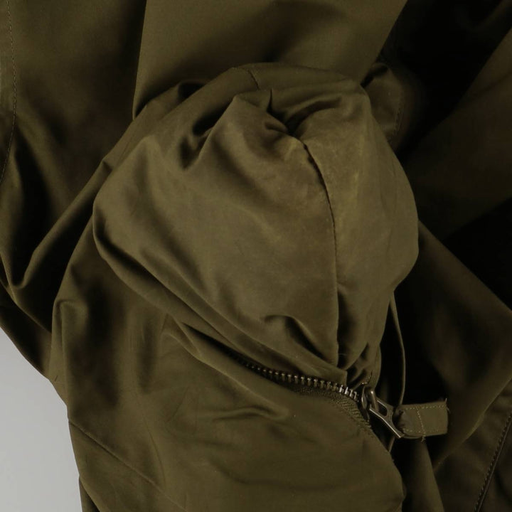 Ralph Lauren POLO by Ralph Lauren padded puffer jacket, men's size L polyester Khaki type Vintage Second Hand