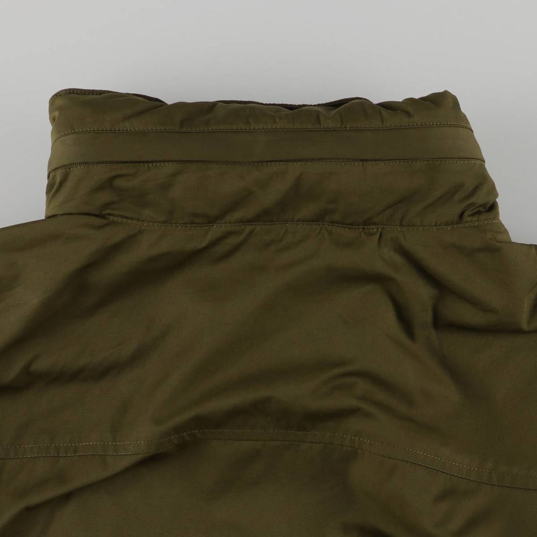 Ralph Lauren POLO by Ralph Lauren padded puffer jacket, men's size L polyester Khaki type Vintage Second Hand