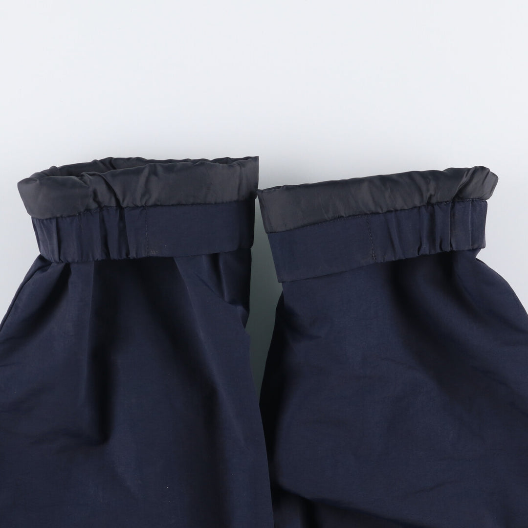 Eddie Bauer padded puffer jacket, men's size L Nylon navy blue type Vintage Second Hand