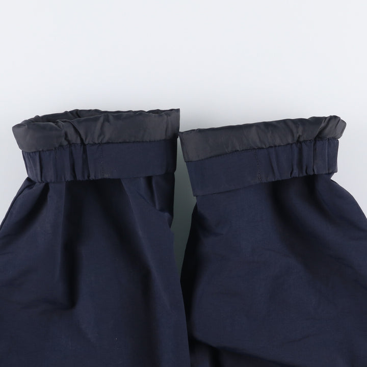 Eddie Bauer padded puffer jacket, men's size L Nylon navy blue type Vintage Second Hand