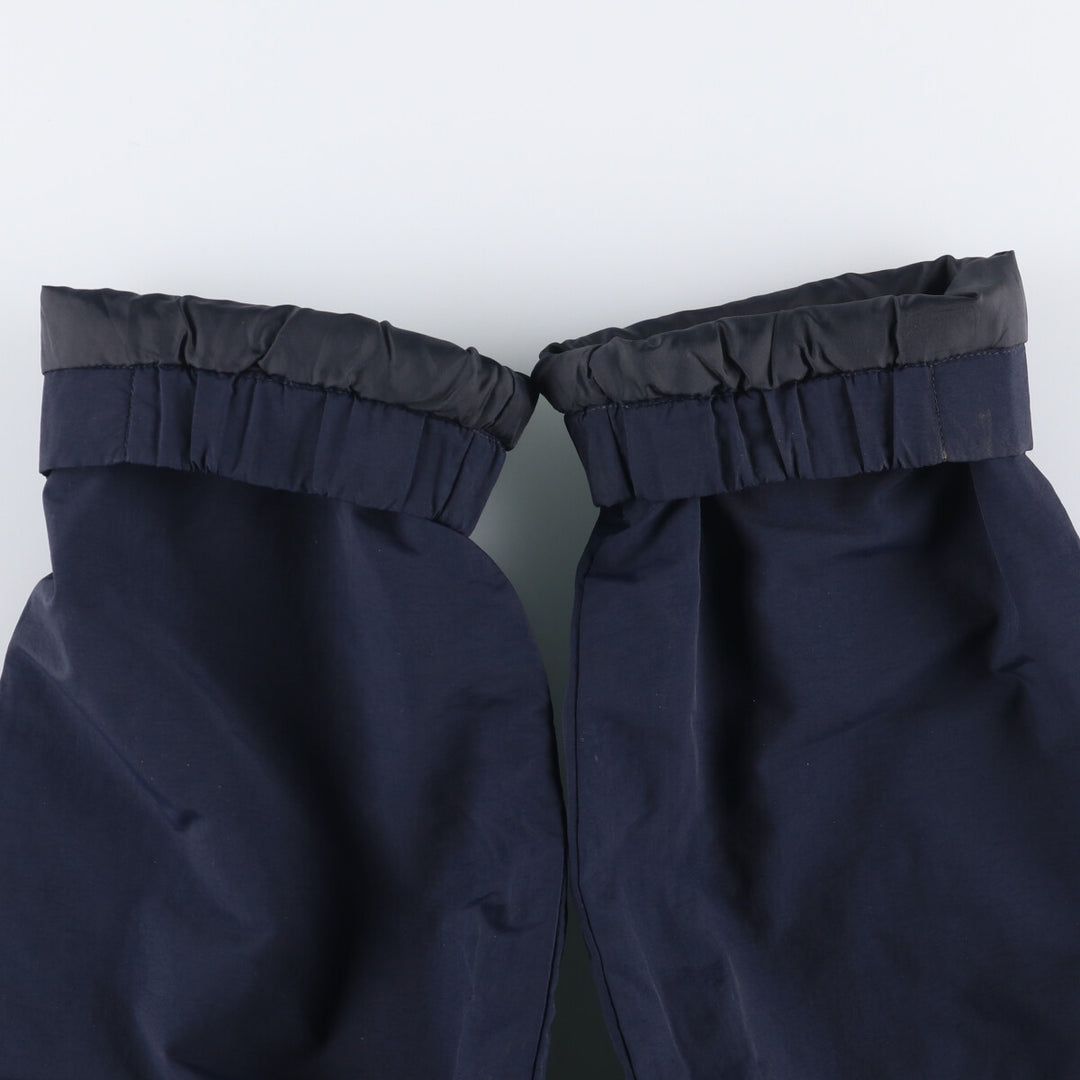 Eddie Bauer padded puffer jacket, men's size L Nylon navy blue type Vintage Second Hand