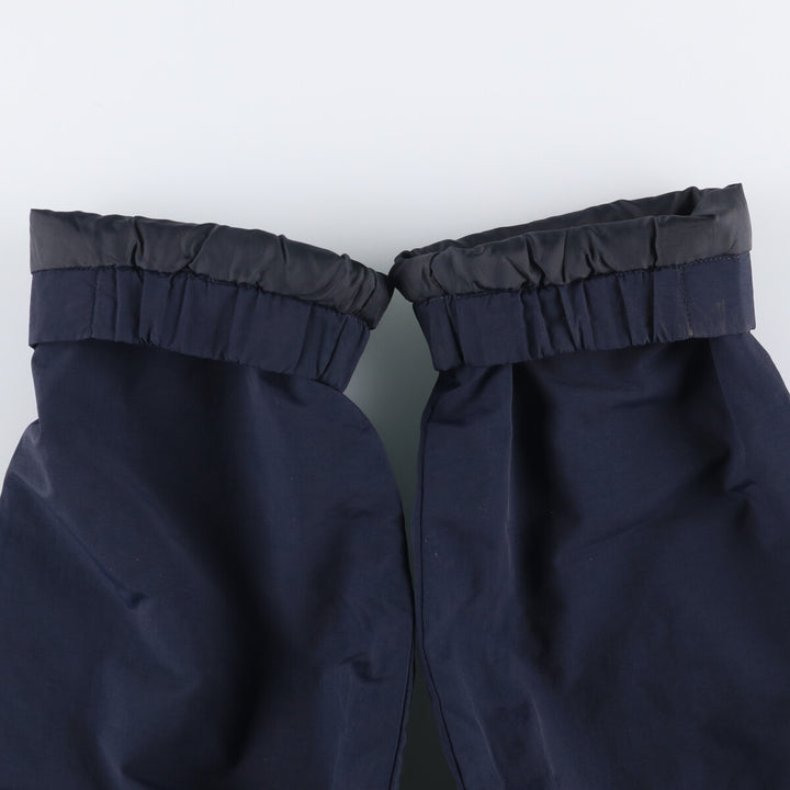 Eddie Bauer padded puffer jacket, men's size L Nylon navy blue type Vintage Second Hand