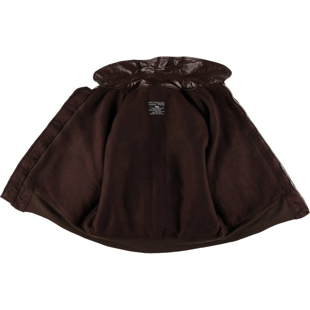 Civilian Alpha CWU-45 Nylon brown type Vintage Second Hand