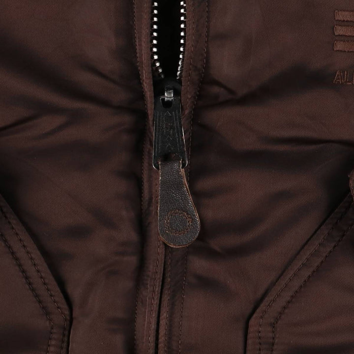 Civilian Alpha CWU-45 Nylon brown type Vintage Second Hand