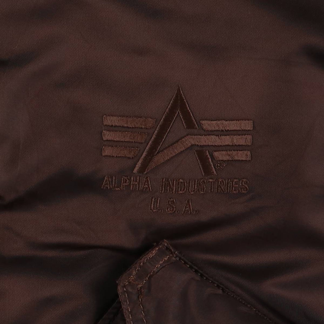 Civilian Alpha CWU-45 Nylon brown type Vintage Second Hand