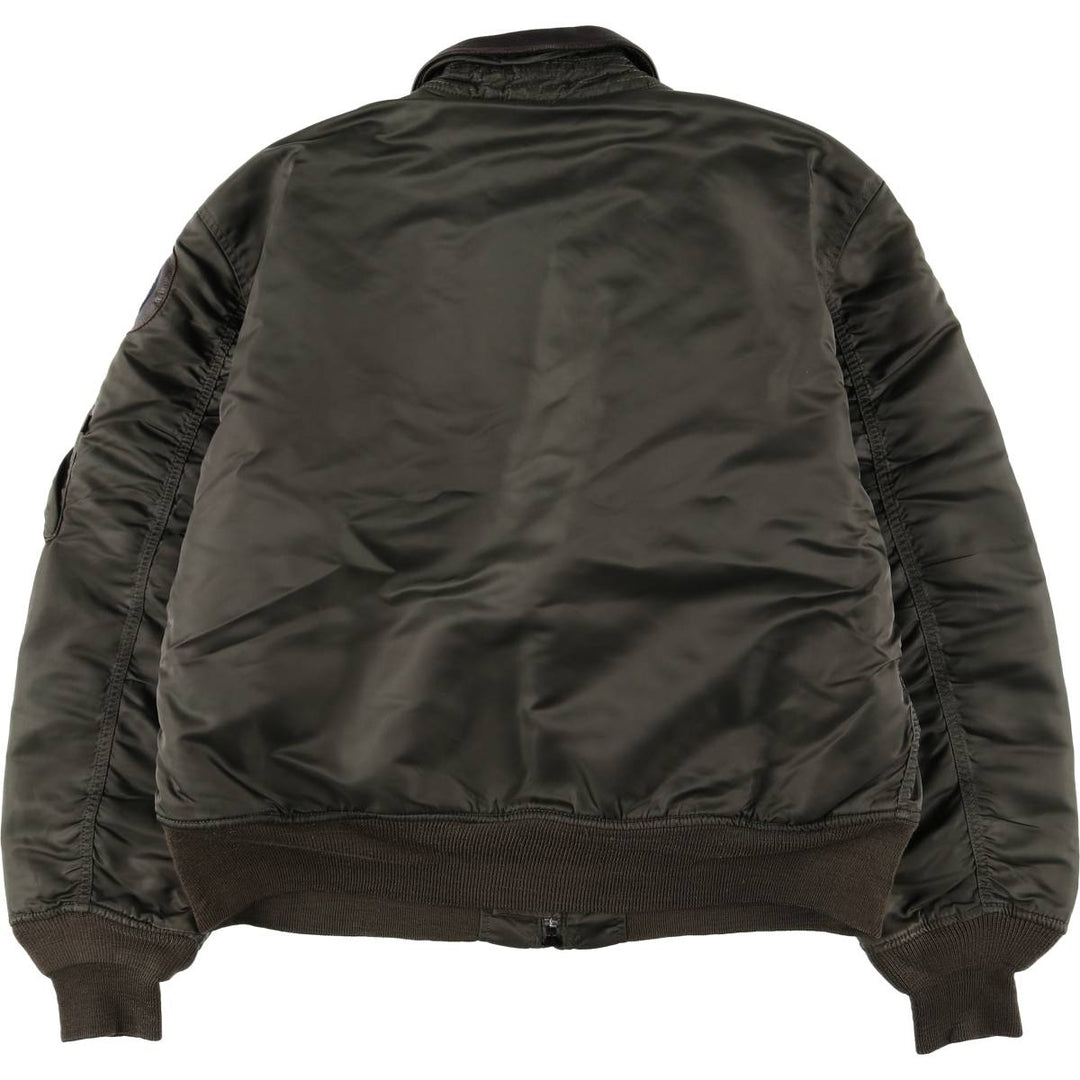 Civilian Alpha CWU-45 Nylon Khaki type Vintage Second Hand