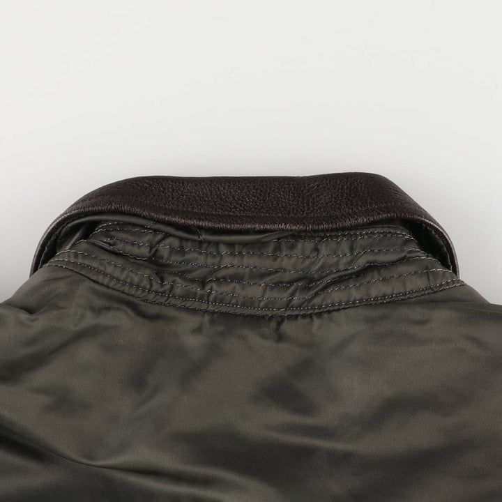 Civilian Alpha CWU-45 Nylon Khaki type Vintage Second Hand