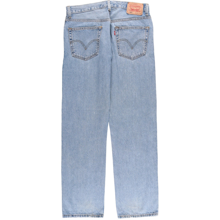 Levi's 505 REGULAR FIT tapered denim pants for men, size w33 cotton blue type Vintage Second Hand