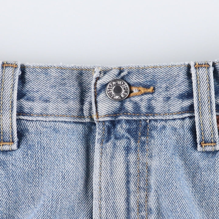 Levi's 505 REGULAR FIT tapered denim pants for men, size w33 cotton blue type Vintage Second Hand
