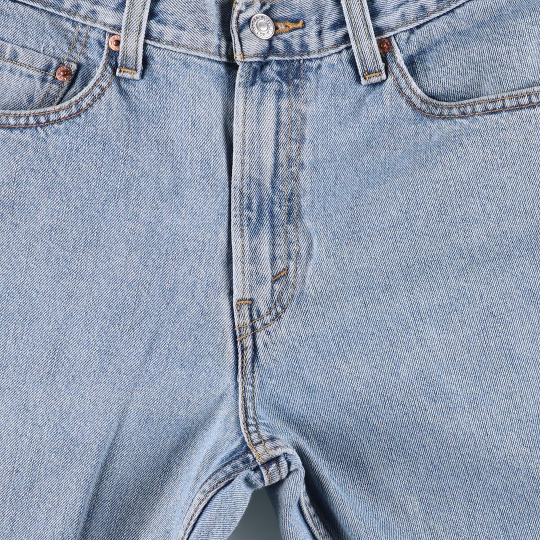 Levi's 505 REGULAR FIT tapered denim pants for men, size w33 cotton blue type Vintage Second Hand