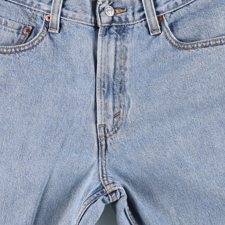 Levi's 505 REGULAR FIT tapered denim pants for men, size w33 cotton blue type Vintage Second Hand
