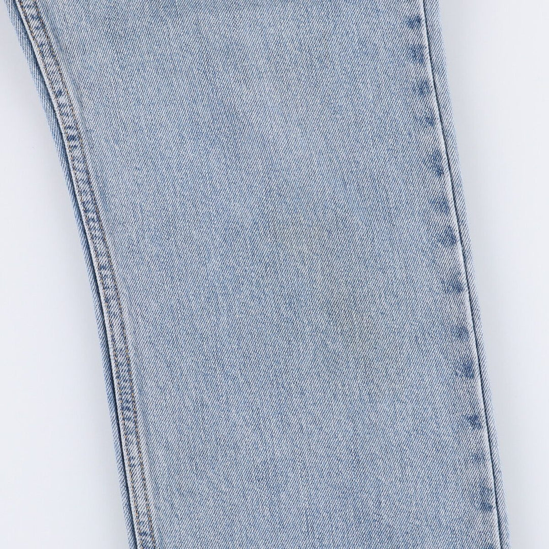 Levi's 505 REGULAR FIT tapered denim pants for men, size w33 cotton blue type Vintage Second Hand