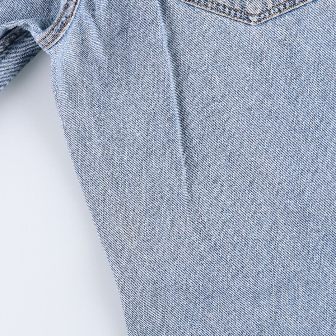 Levi's 505 REGULAR FIT tapered denim pants for men, size w33 cotton blue type Vintage Second Hand