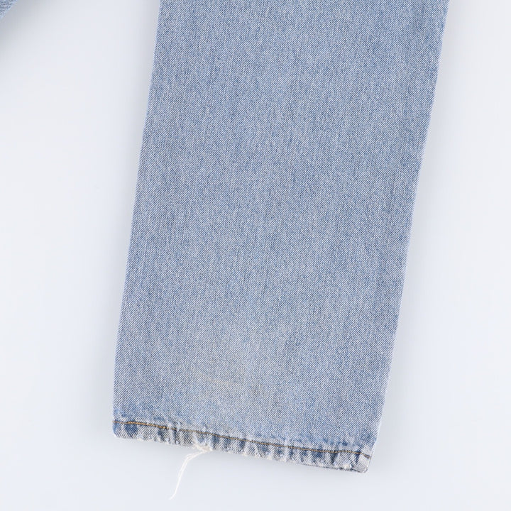 Levi's 505 REGULAR FIT tapered denim pants for men, size w33 cotton blue type Vintage Second Hand