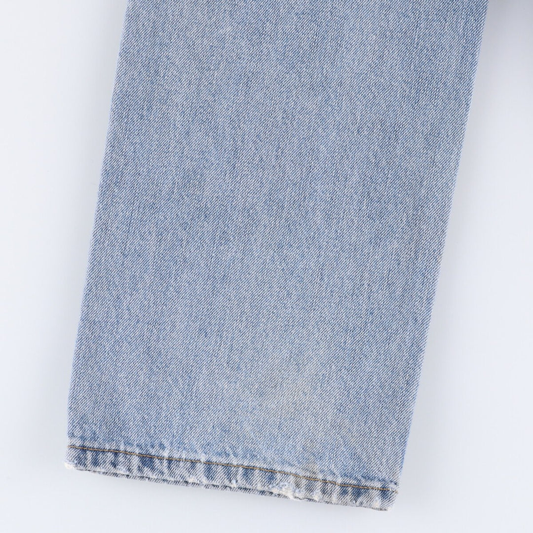 Levi's 505 REGULAR FIT tapered denim pants for men, size w33 cotton blue type Vintage Second Hand