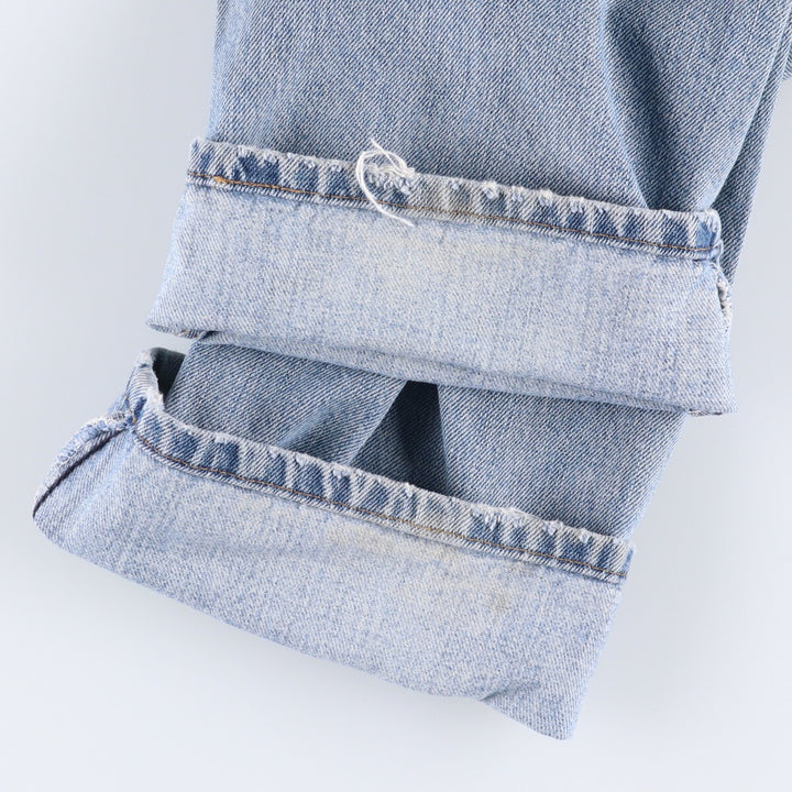 Levi's 505 REGULAR FIT tapered denim pants for men, size w33 cotton blue type Vintage Second Hand