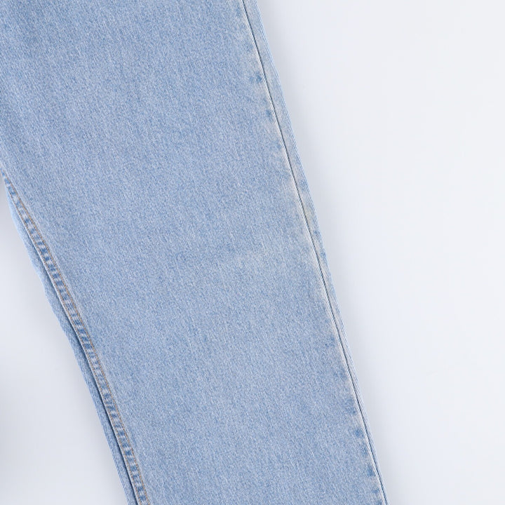 00'S Levi's 505 REGULAR FIT STRAIGHT LEG tapered denim pants made in USA men's w33 equivalent cotton blue type Vintage Second Hand