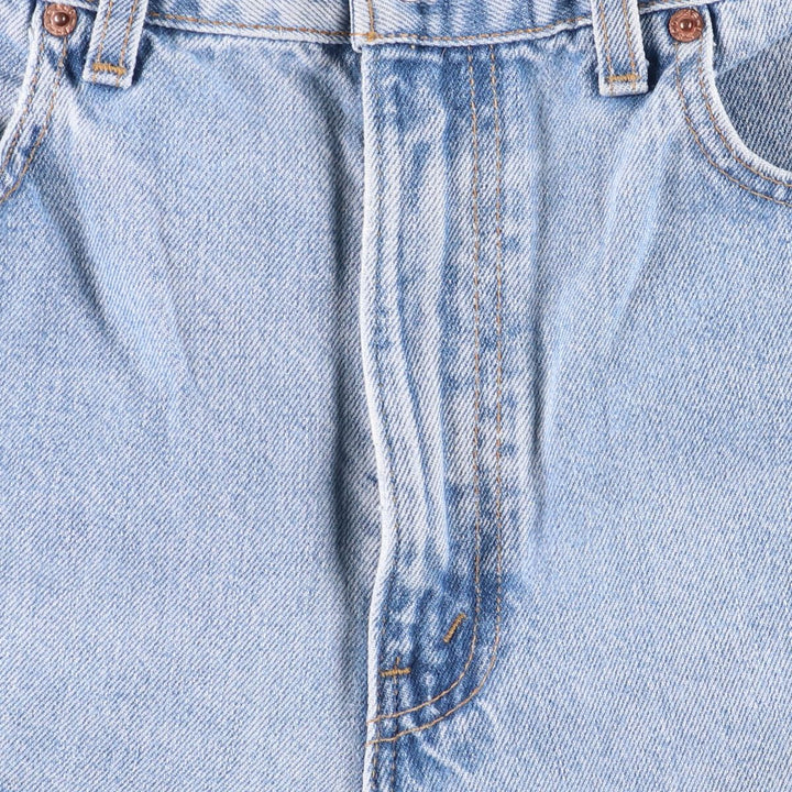 90'S Levi's 505 REGULAR FIT STRAIGHT LEG Tapered Denim Pants Made in USA Men's W33 Vintage cotton blue type Vintage Second Hand