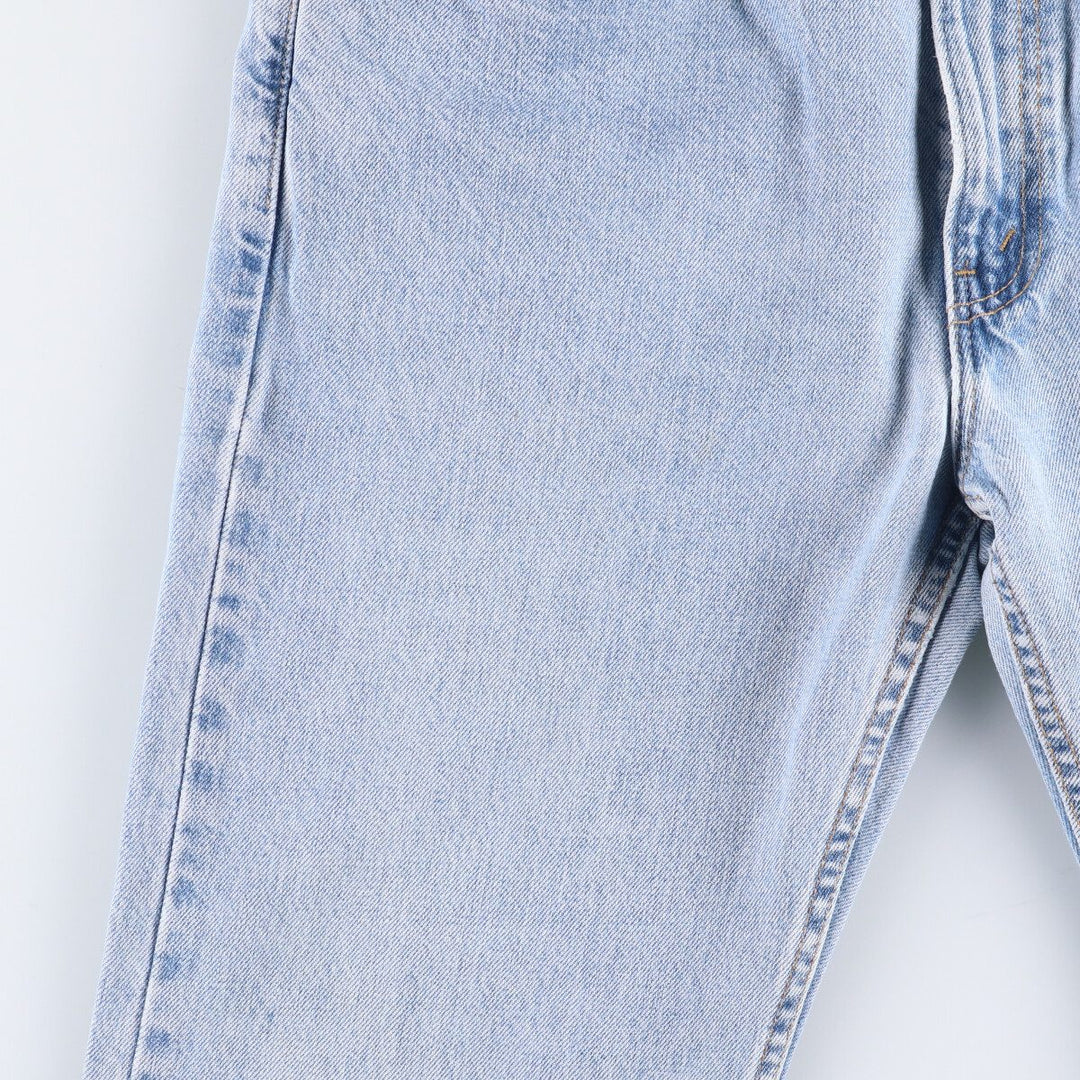 90'S Levi's 505 REGULAR FIT STRAIGHT LEG Tapered Denim Pants Made in USA Men's W33 Vintage cotton blue type Vintage Second Hand
