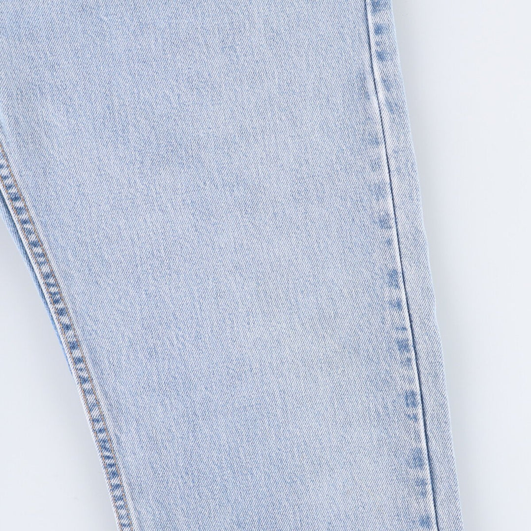 90'S Levi's 505 REGULAR FIT STRAIGHT LEG Tapered Denim Pants Made in USA Men's W33 Vintage cotton blue type Vintage Second Hand