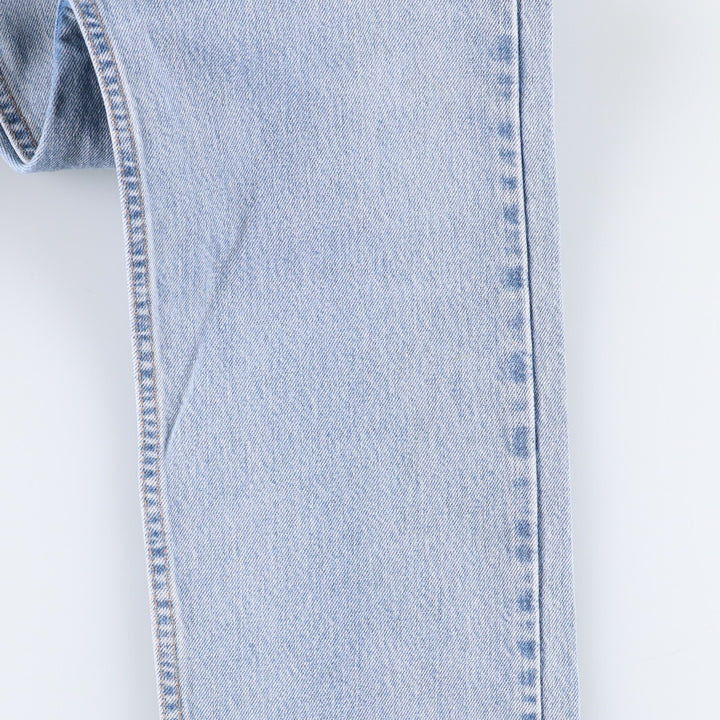 90'S Levi's 505 REGULAR FIT STRAIGHT LEG Tapered Denim Pants Made in USA Men's W33 Vintage cotton blue type Vintage Second Hand