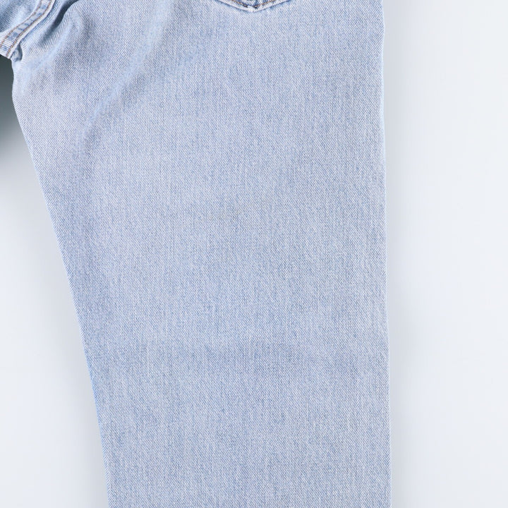 90'S Levi's 505 REGULAR FIT STRAIGHT LEG Tapered Denim Pants Made in USA Men's W33 Vintage cotton blue type Vintage Second Hand
