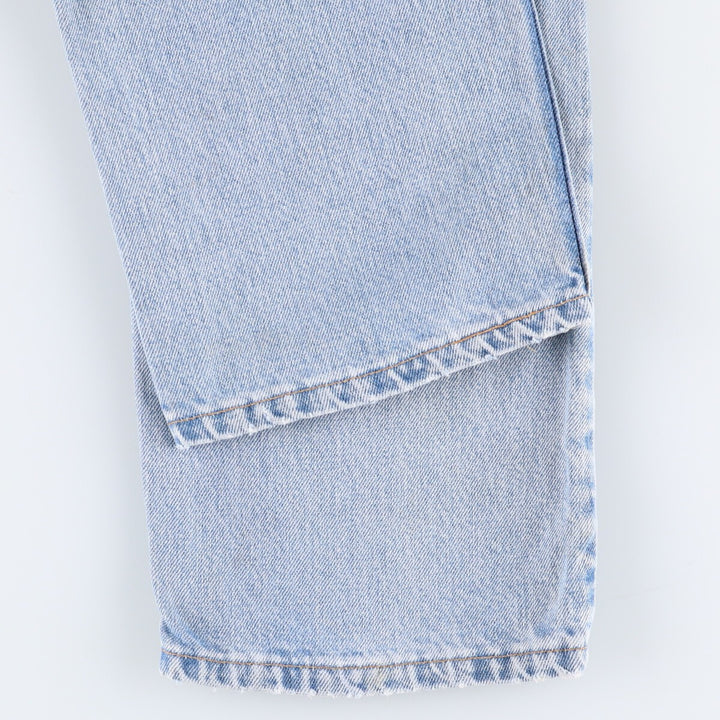 90'S Levi's 505 REGULAR FIT STRAIGHT LEG Tapered Denim Pants Made in USA Men's W33 Vintage cotton blue type Vintage Second Hand