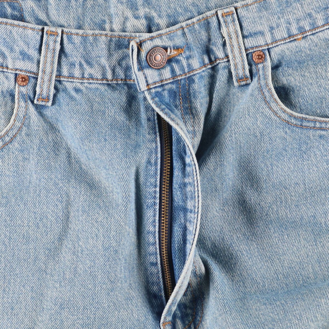 90'S Levi's 505 REGULAR FIT STRAIGHT LEG Tapered Denim Pants Made in USA Men's W35 Vintage cotton blue type Vintage Second Hand