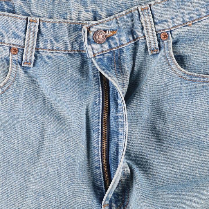 90'S Levi's 505 REGULAR FIT STRAIGHT LEG Tapered Denim Pants Made in USA Men's W35 Vintage cotton blue type Vintage Second Hand