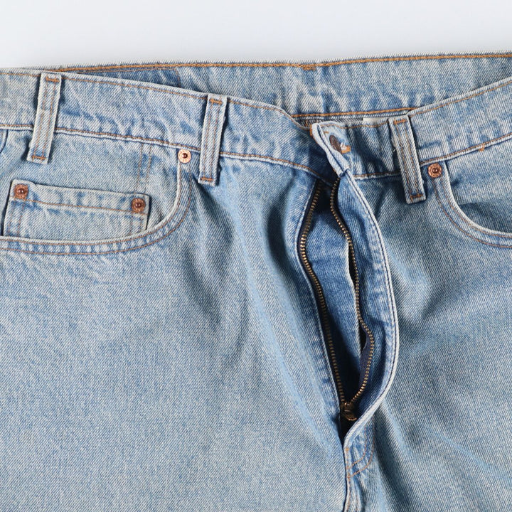 90'S Levi's 505 REGULAR FIT STRAIGHT LEG Tapered Denim Pants Made in USA Men's W35 Vintage cotton blue type Vintage Second Hand