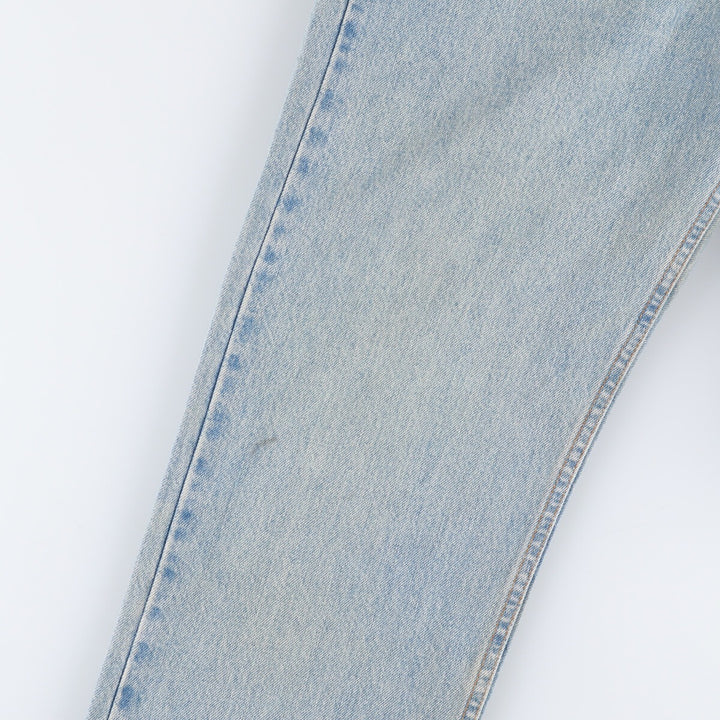 90'S Levi's 505 REGULAR FIT STRAIGHT LEG Tapered Denim Pants Made in USA Men's W35 Vintage cotton blue type Vintage Second Hand