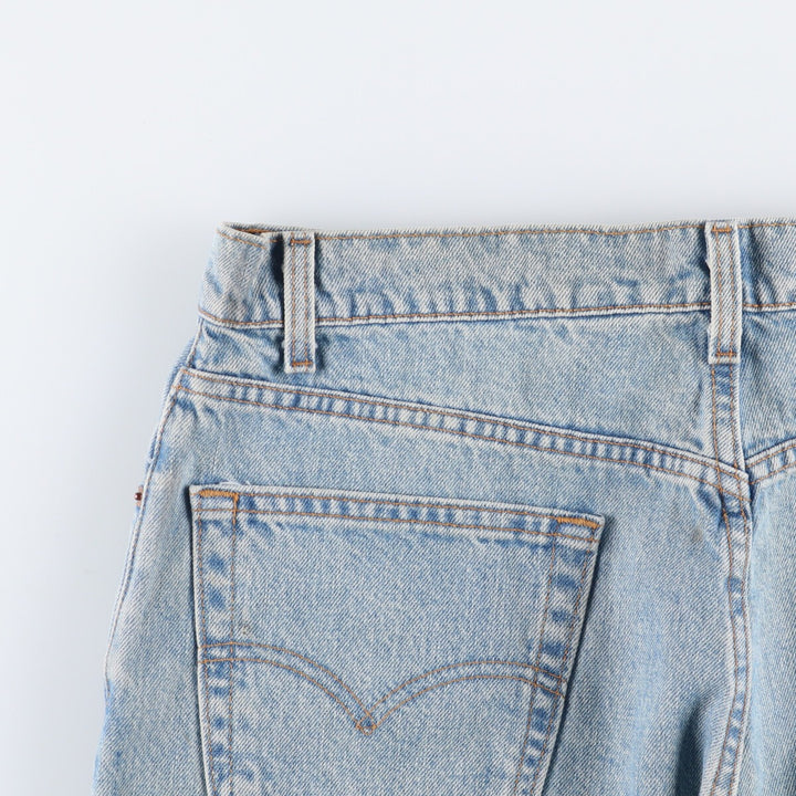90'S Levi's 505 REGULAR FIT STRAIGHT LEG Tapered Denim Pants Made in USA Men's W35 Vintage cotton blue type Vintage Second Hand