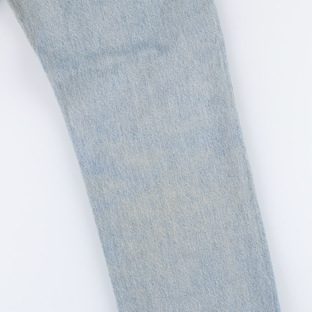 90'S Levi's 505 REGULAR FIT STRAIGHT LEG Tapered Denim Pants Made in USA Men's W35 Vintage cotton blue type Vintage Second Hand