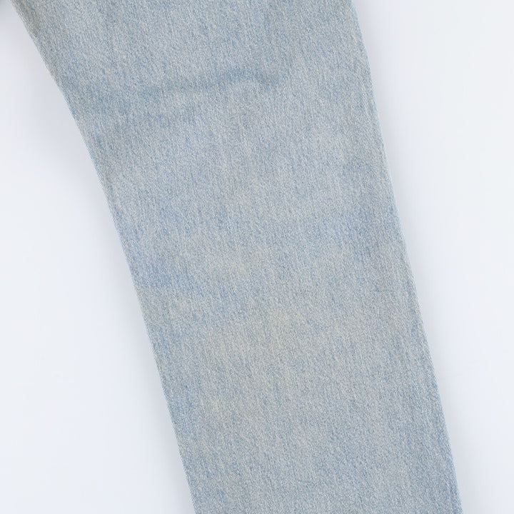 90'S Levi's 505 REGULAR FIT STRAIGHT LEG Tapered Denim Pants Made in USA Men's W35 Vintage cotton blue type Vintage Second Hand