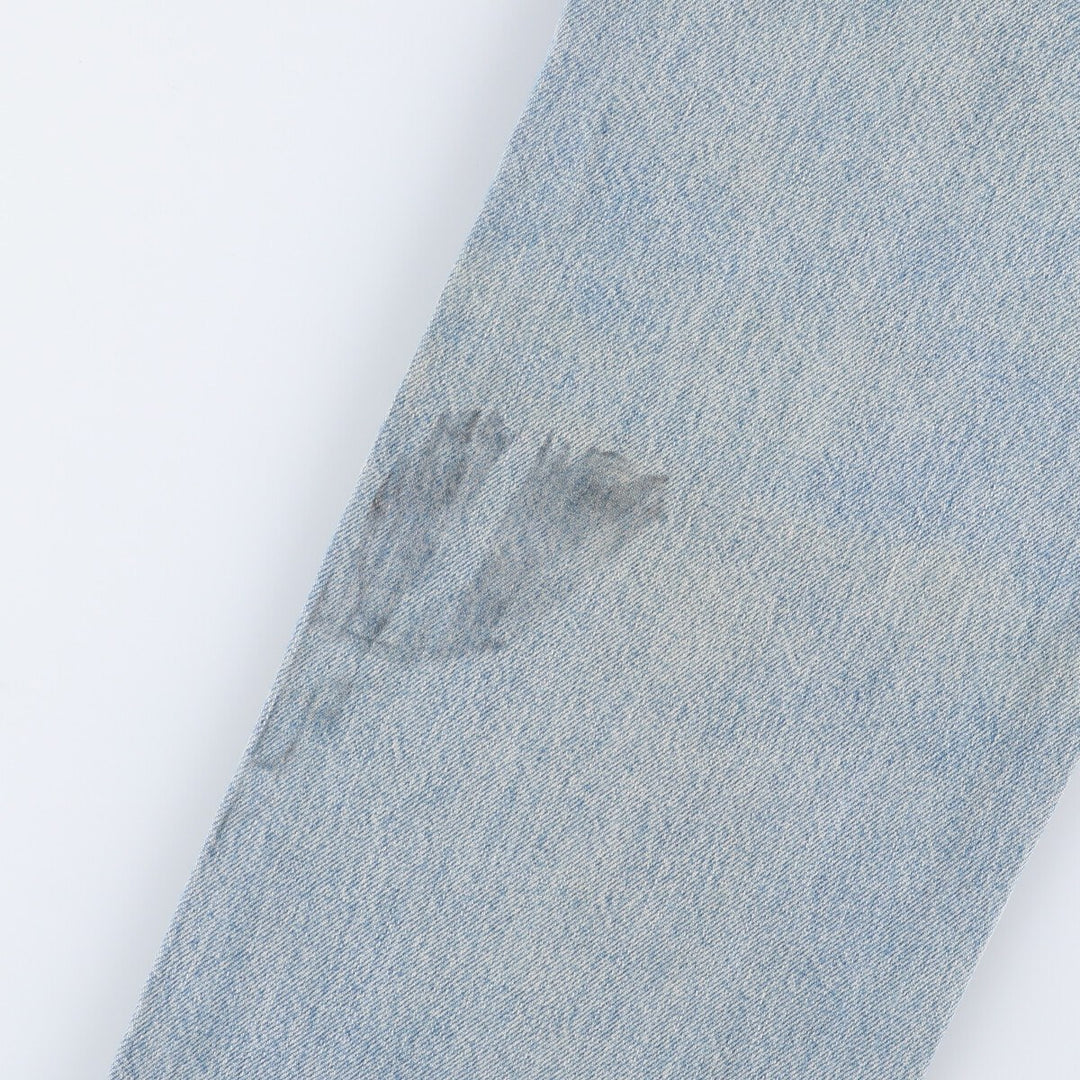 90'S Levi's 505 REGULAR FIT STRAIGHT LEG Tapered Denim Pants Made in USA Men's W35 Vintage cotton blue type Vintage Second Hand