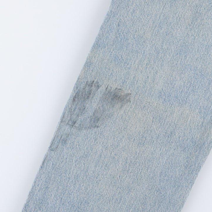 90'S Levi's 505 REGULAR FIT STRAIGHT LEG Tapered Denim Pants Made in USA Men's W35 Vintage cotton blue type Vintage Second Hand