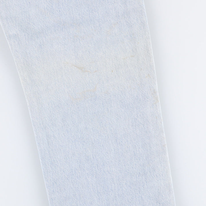 90'S Levi's 505 REGULAR FIT STRAIGHT LEG Tapered Denim Pants Made in USA Men's W33 Vintage unclear blue type Vintage Second Hand