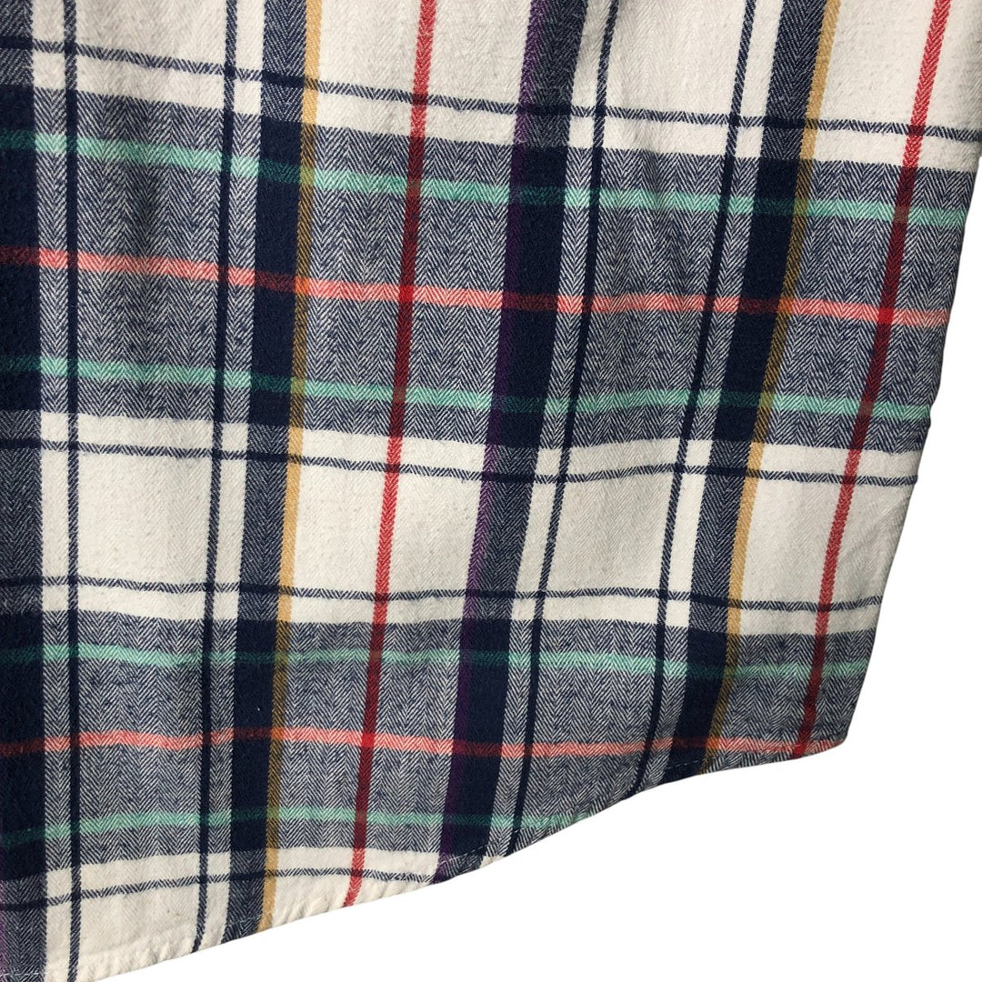 90'S Vintage Big Mac Lightflannel Check Shirt, Men's Size XL cotton white type Vintage Second Hand
