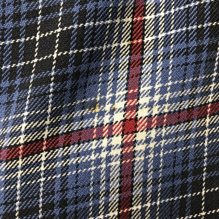 Vintage 90'S Ralph Lauren POLO SPORTSMAN long-sleeved heavy flannel check shirt, men's size XXL cotton blue type Vintage Second Hand