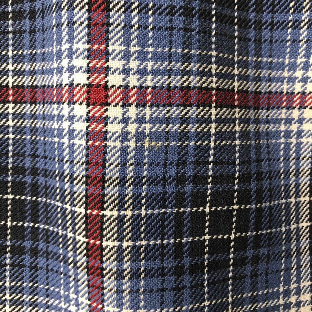 Vintage 90'S Ralph Lauren POLO SPORTSMAN long-sleeved heavy flannel check shirt, men's size XXL cotton blue type Vintage Second Hand