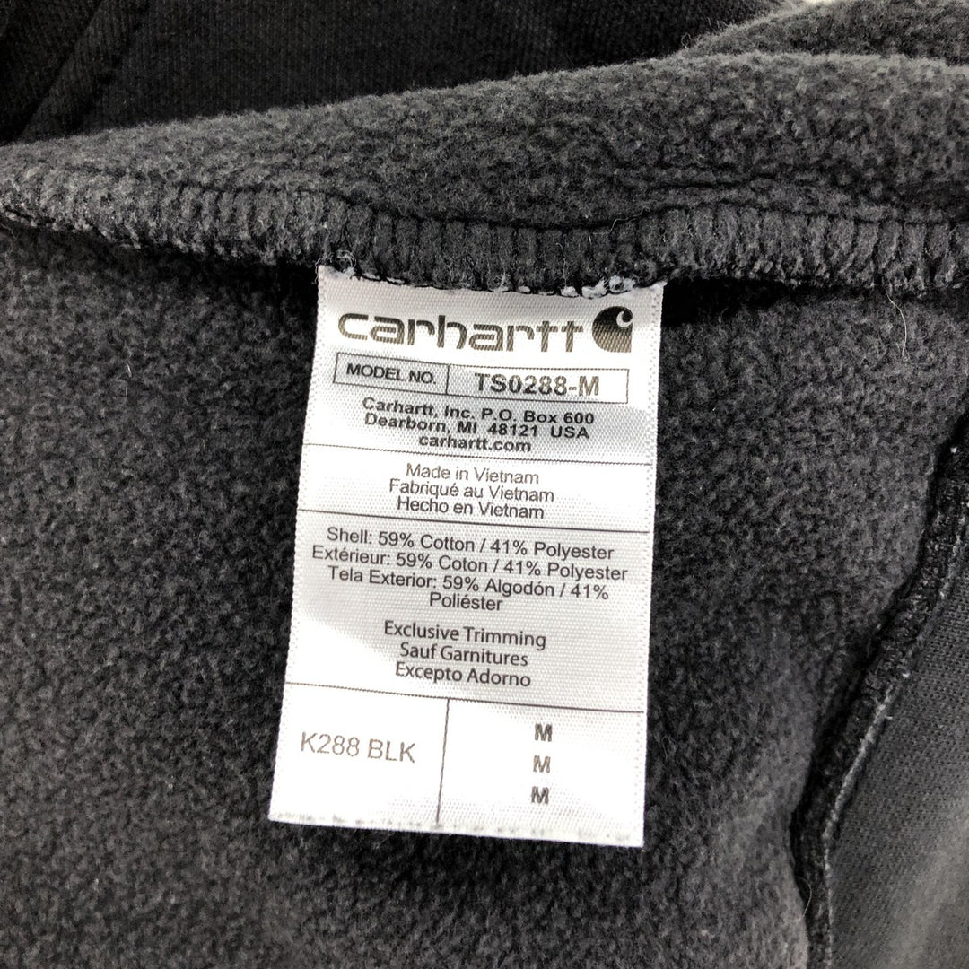 Carhartt Loose Fit Sweat Pullover Hoodie, Men's M Size cotton black type Vintage Second Hand
