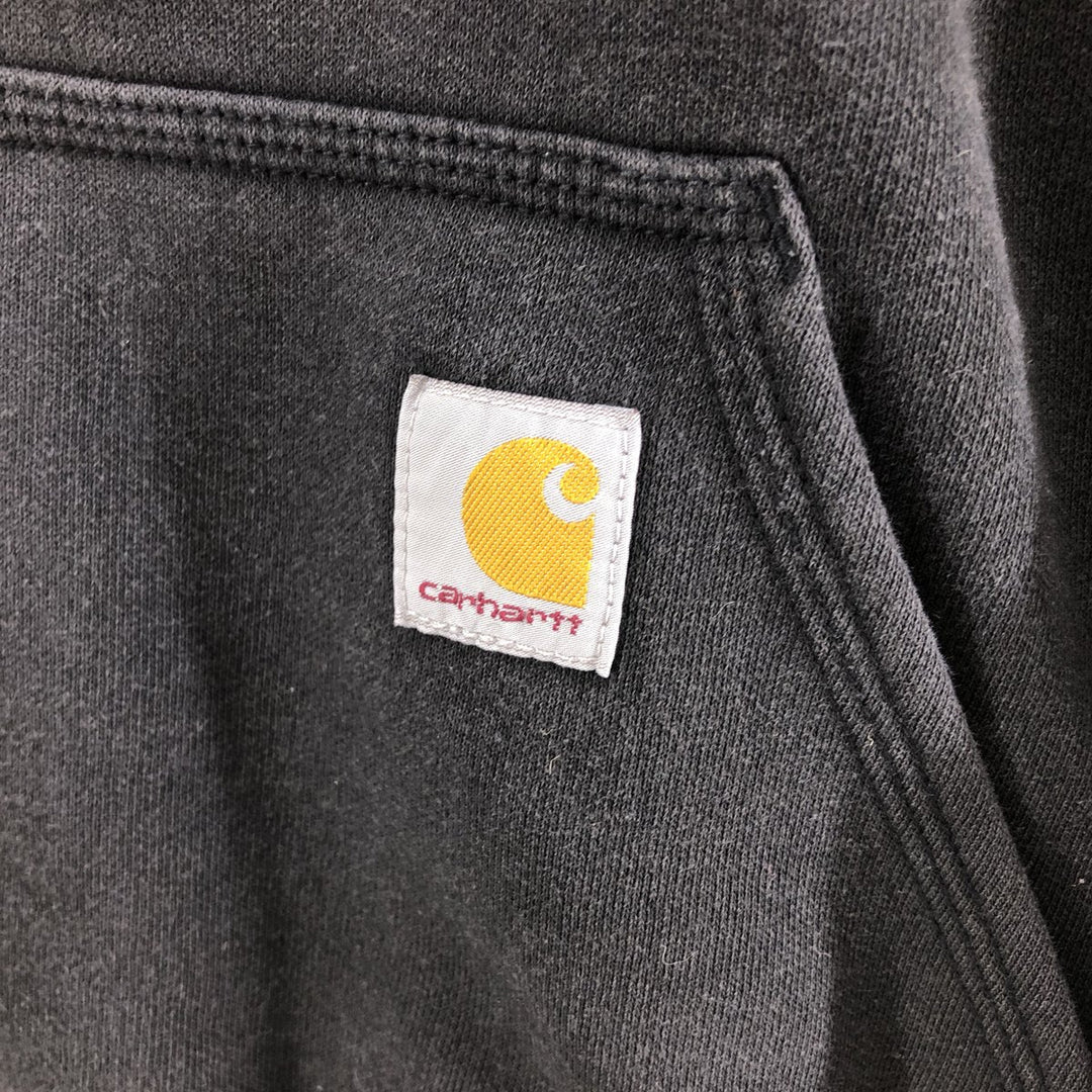 Carhartt Loose Fit Sweat Pullover Hoodie, Men's M Size cotton black type Vintage Second Hand