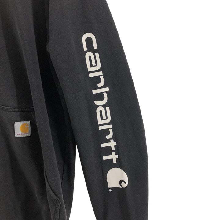 Carhartt Loose Fit Sweat Pullover Hoodie, Men's M Size cotton black type Vintage Second Hand