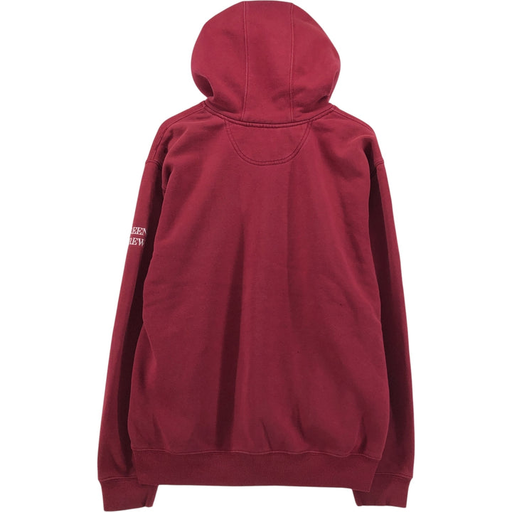 Carhartt Cut-Off Sweat Pullover Hoodie, Men's Size L cotton burgundy type Vintage Second Hand