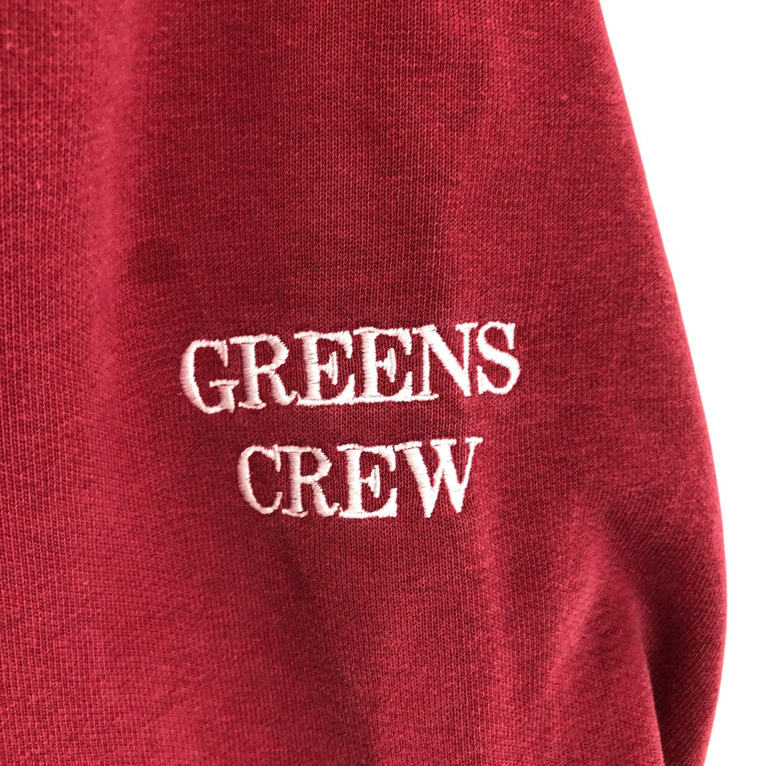 Carhartt Cut-Off Sweat Pullover Hoodie, Men's Size L cotton burgundy type Vintage Second Hand