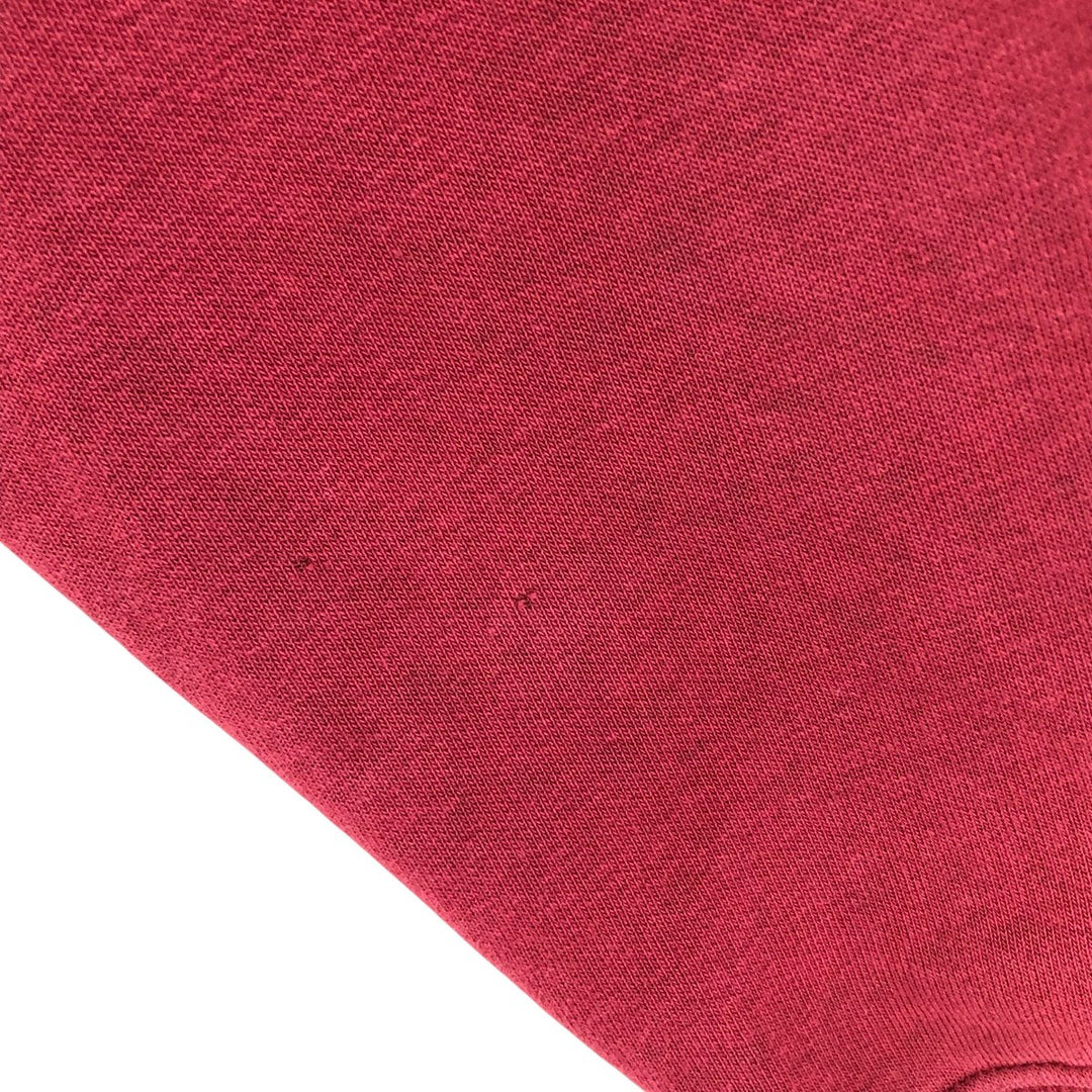 Carhartt Cut-Off Sweat Pullover Hoodie, Men's Size L cotton burgundy type Vintage Second Hand