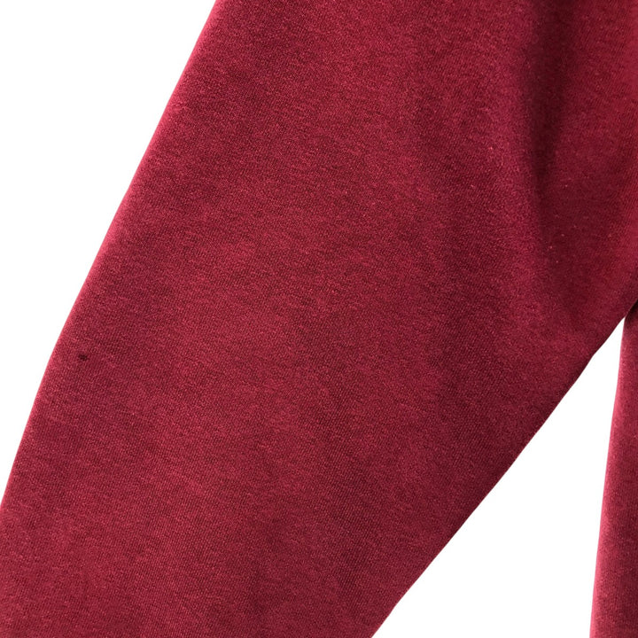 Carhartt Cut-Off Sweat Pullover Hoodie, Men's Size L cotton burgundy type Vintage Second Hand
