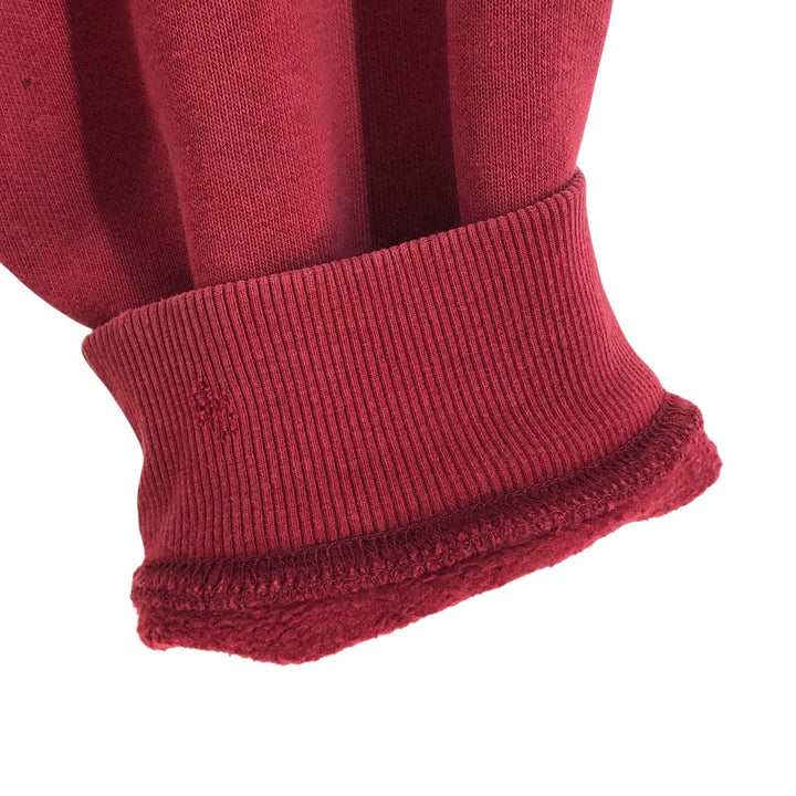 Carhartt Cut-Off Sweat Pullover Hoodie, Men's Size L cotton burgundy type Vintage Second Hand